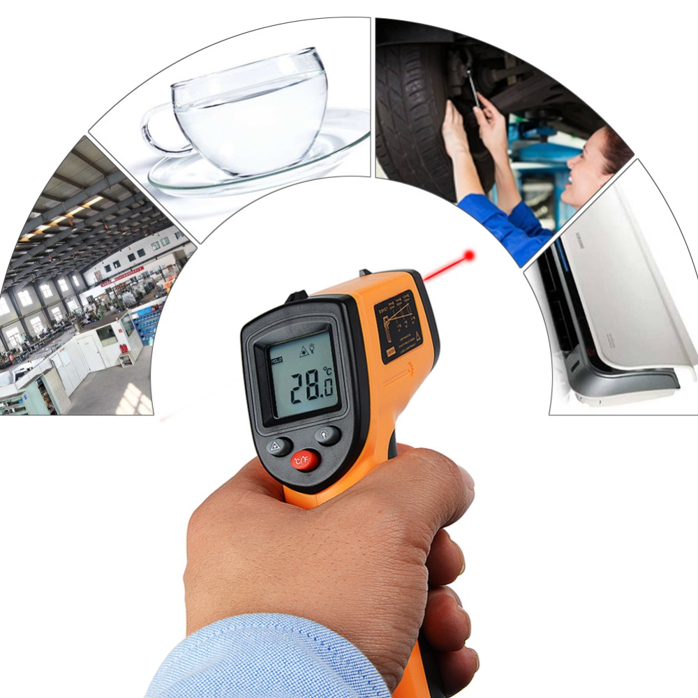 Digital Infrared Thermometer Temperature Gun